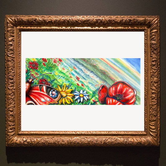 "Blumenwiese" Plakat