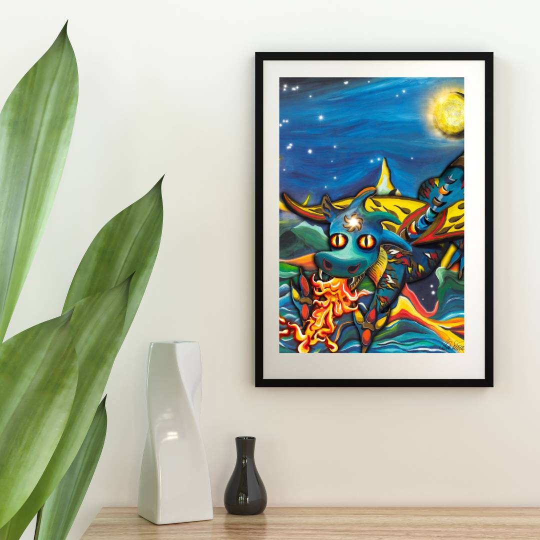 "Drache" Plakat