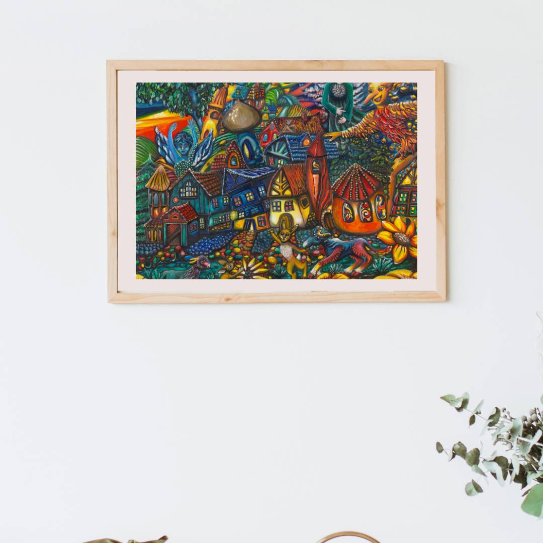 "Fantastische Welt" Plakat