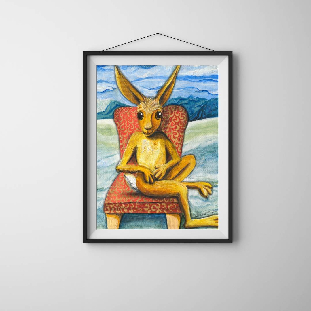 "Ein Hase namens ICH" Plakat