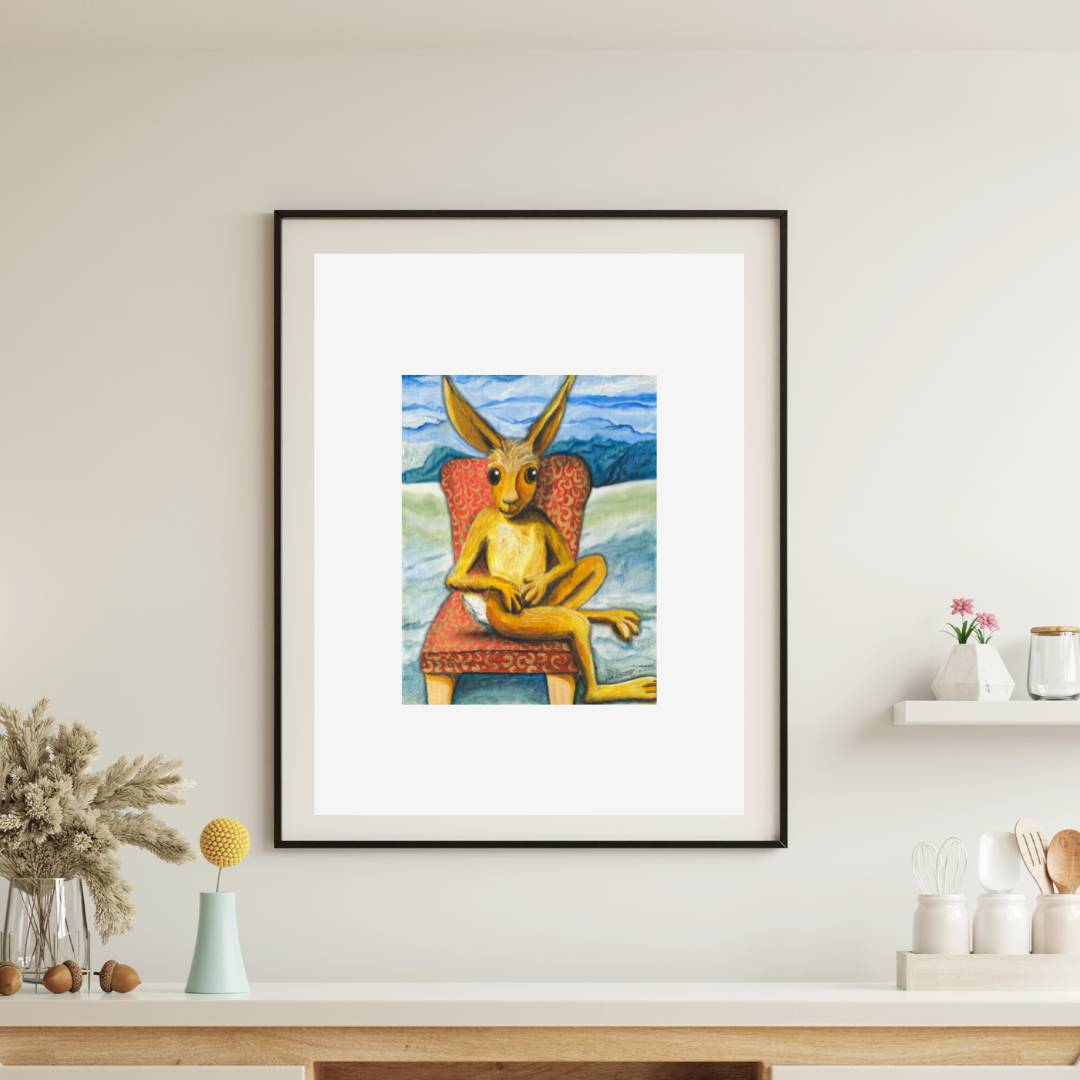 "Ein Hase namens ICH" Plakat
