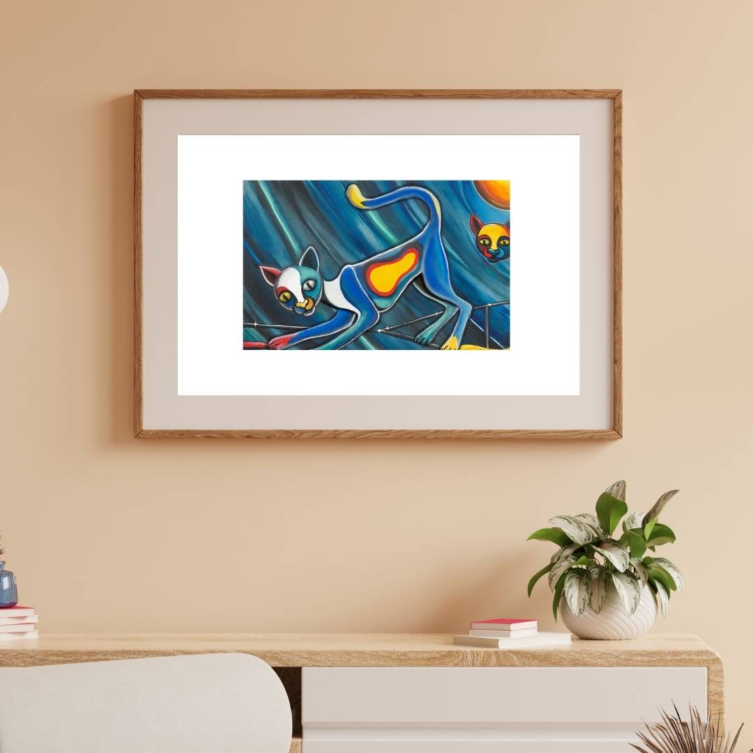 "Künstler der Nacht" Plakat