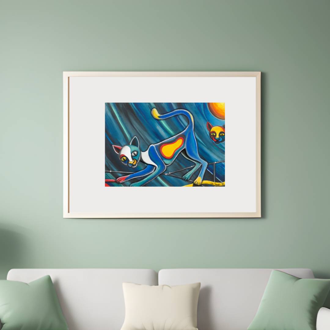 "Künstler der Nacht" Plakat