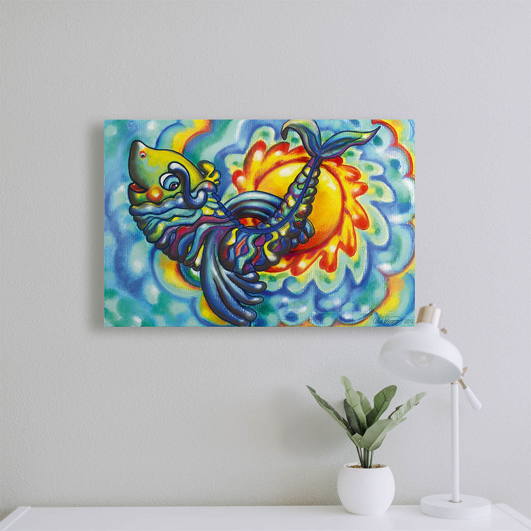 Kunstdruck auf Alu Dibond "Die Transformation"