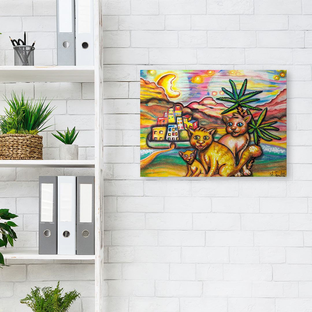 "Lieblingsplatz" Kunstdruck auf AluDibond