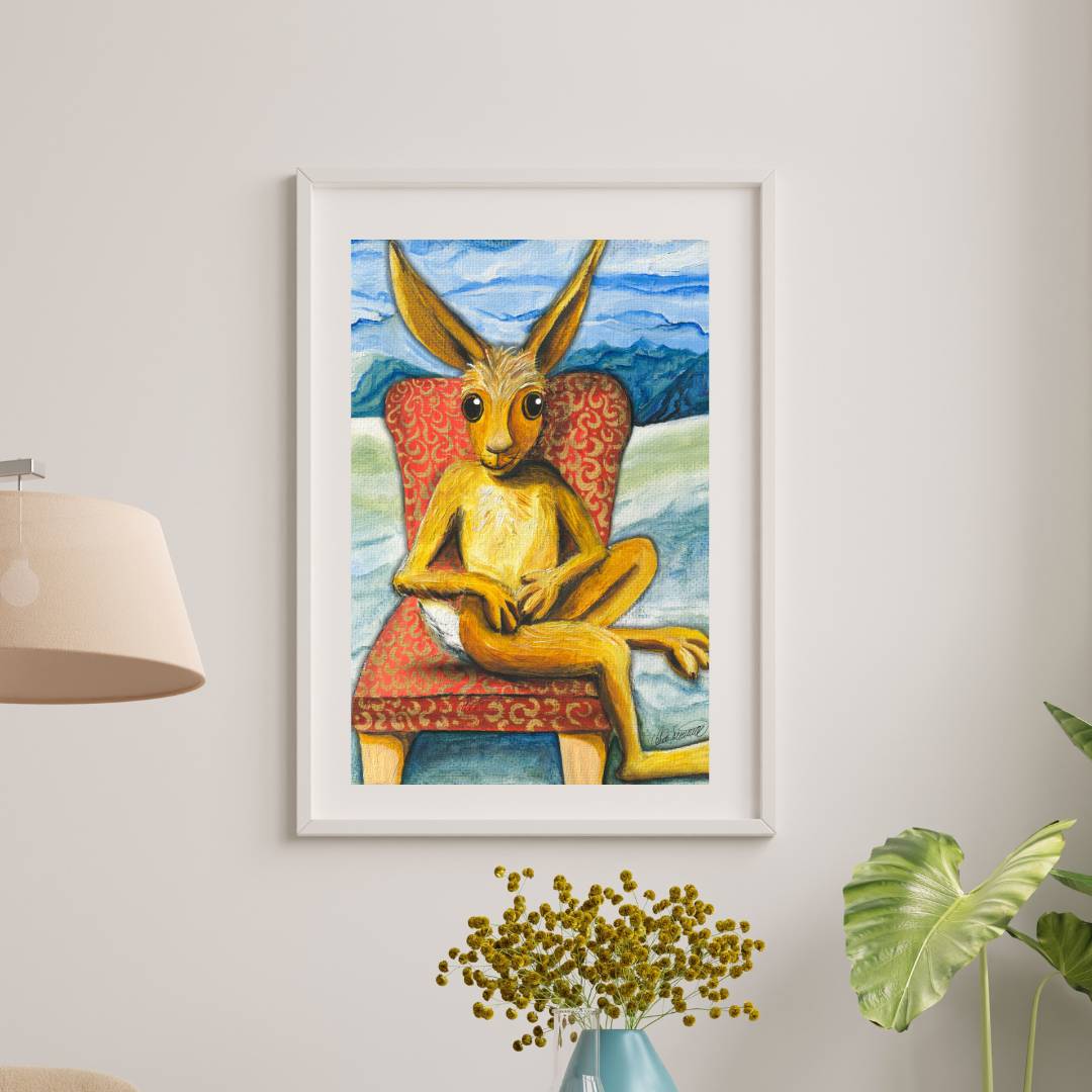 "Ein Hase namens ICH" Plakat