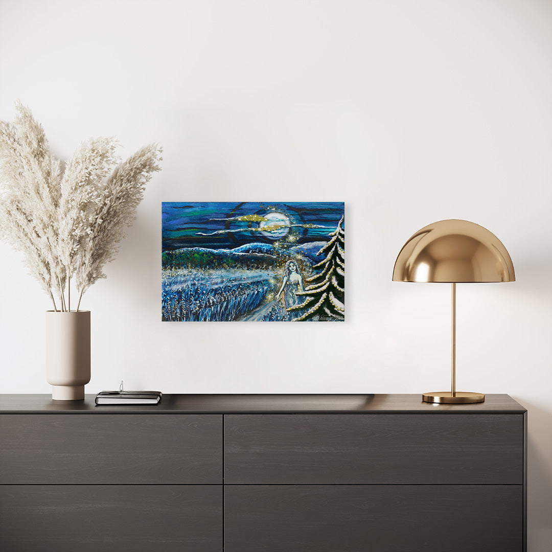 "Frieden finden" Kunstdruck auf AluDibond